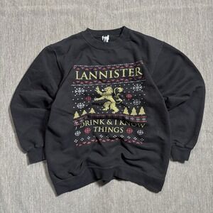 Black Game of Thrones Lannister Sweatshirt - M